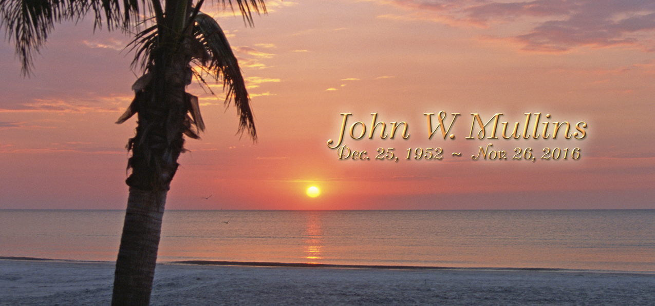 Footprints in the Sand (Sunset) (John W Mullins) PROOF